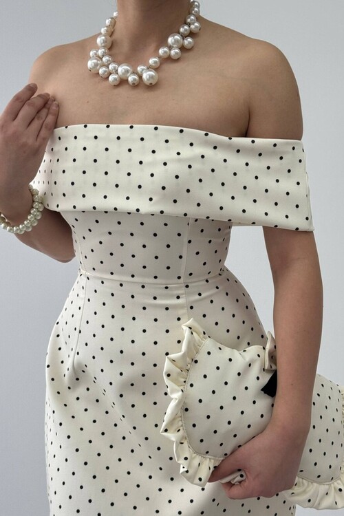 Sfot Straplez Elbise 