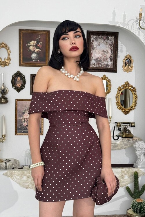 Sfot Straplez Elbise 