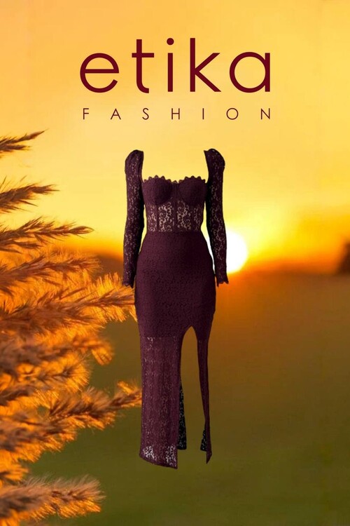 Siena Slit Detailed Dress