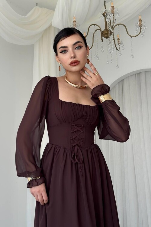 Tamo Bodice Tie Dress