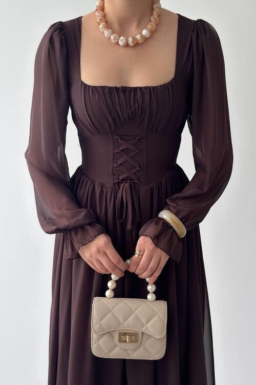 Tamo Bodice Tie Dress