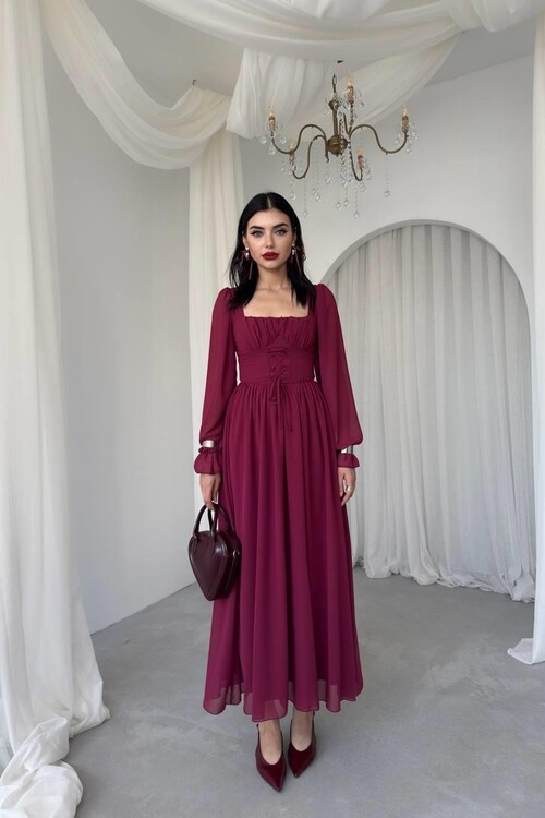 Tamo Korsaj Bağlama Elbise