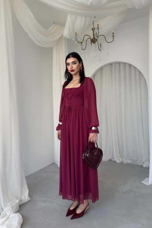 Tamo Korsaj Bağlama Elbise