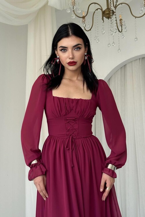 Tamo Korsaj Bağlama Elbise