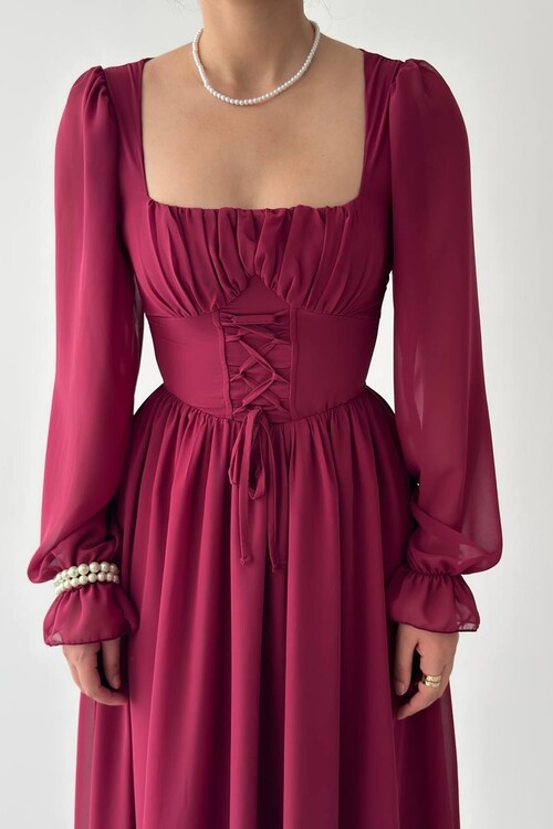 Tamo Korsaj Bağlama Elbise