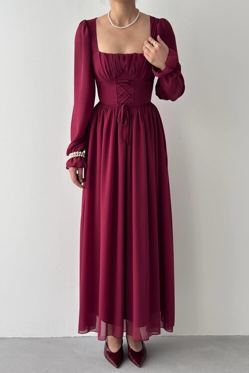 Tamo Korsaj Bağlama Elbise