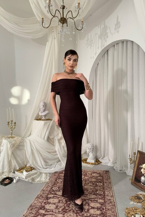 Uyef Straplez Elbise