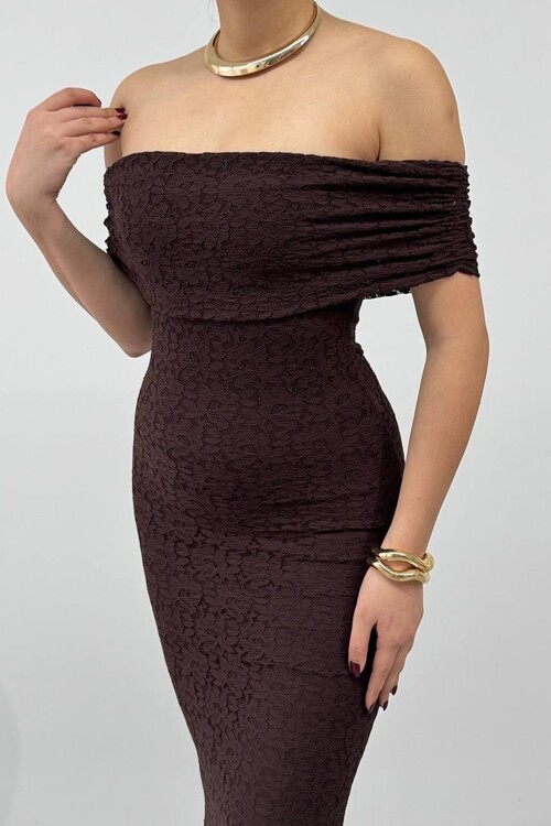 Uyef Straplez Elbise