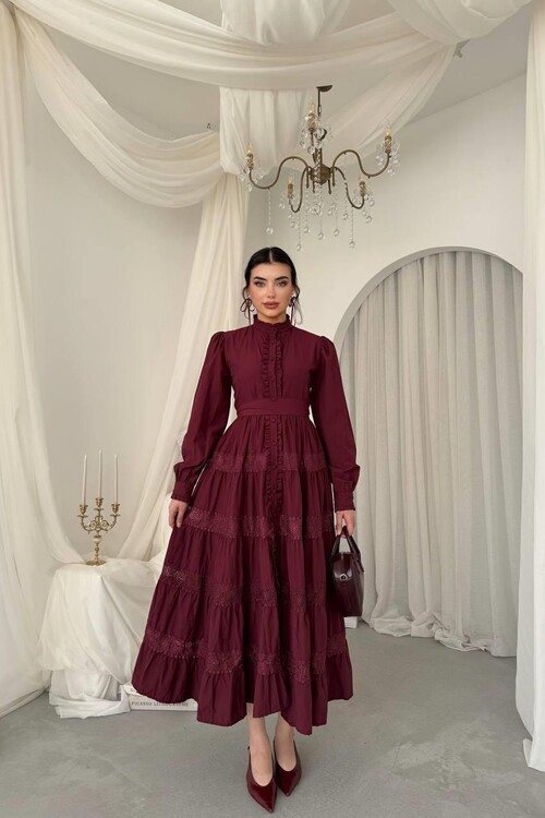 Verno Kemer Detaylı Elbise