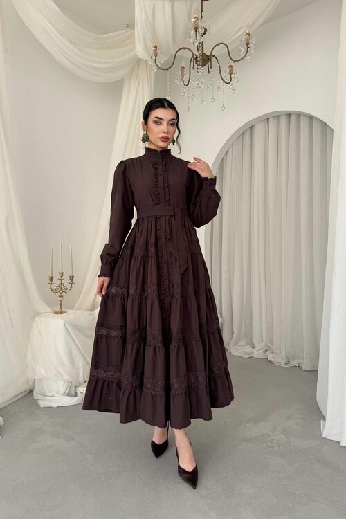 Verno Kemer Detaylı Elbise