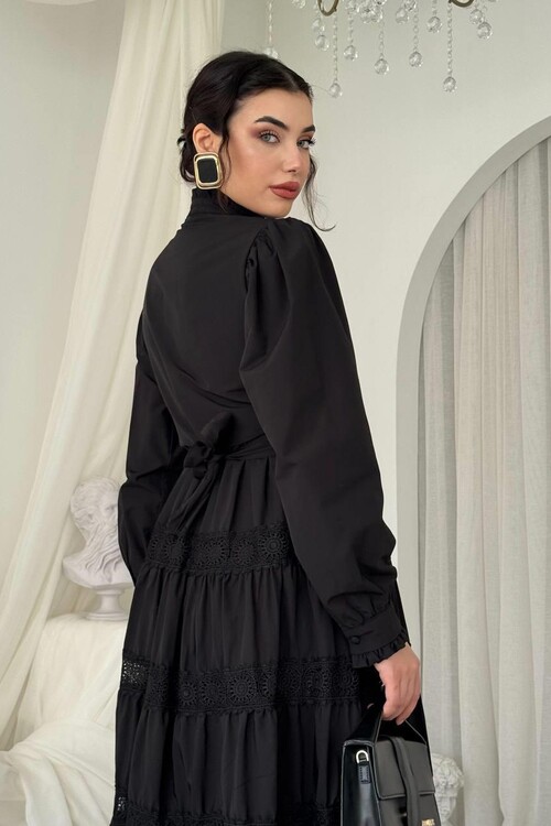 Verno Kemer Detaylı Elbise