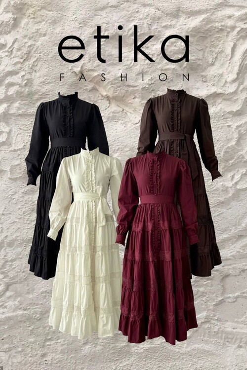 Verno Kemer Detaylı Elbise