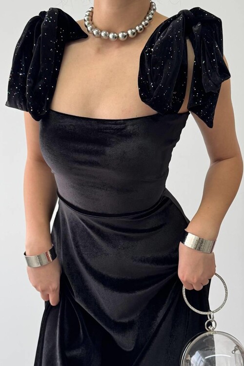 Vesis Shoulder Tie Dress