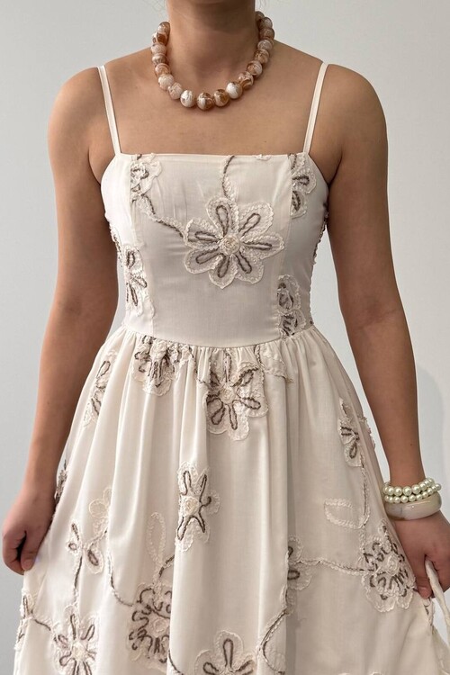 Weas İp Askılı Elbise