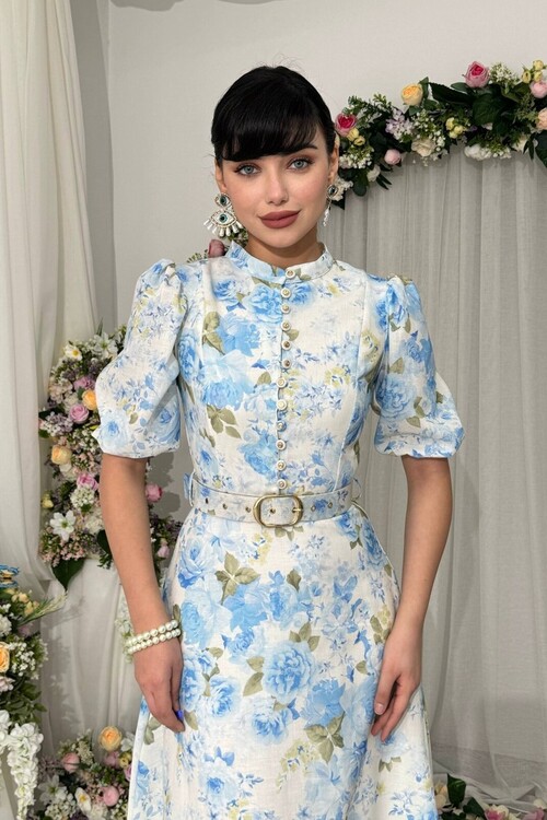 Woly Kemer Detaylı Elbise