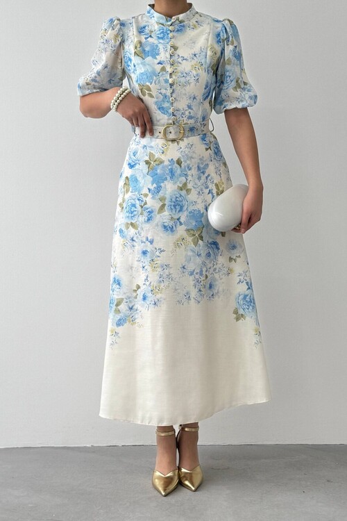 Woly Kemer Detaylı Elbise