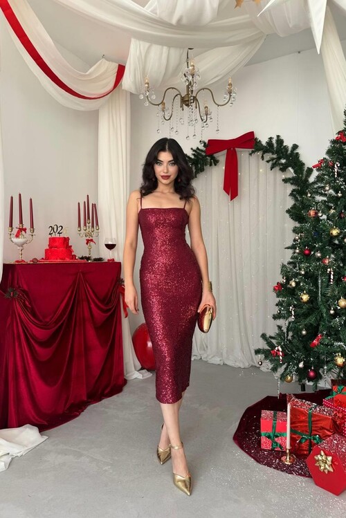 Woxo İp Askılı Elbise