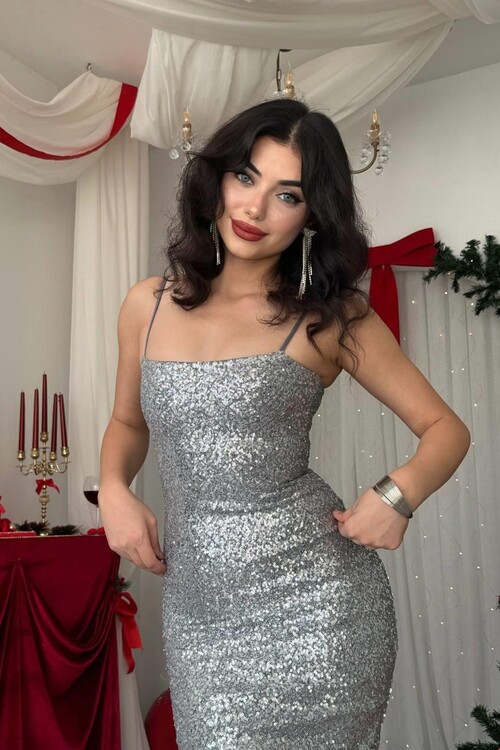 Woxo İp Askılı Elbise