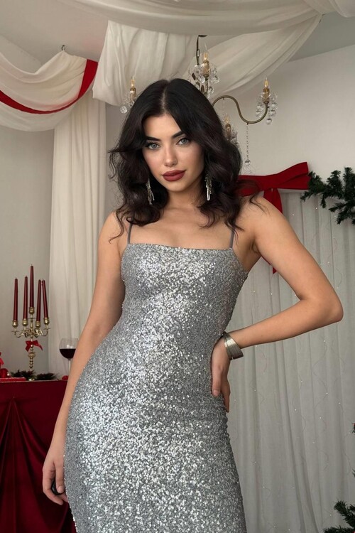 Woxo İp Askılı Elbise