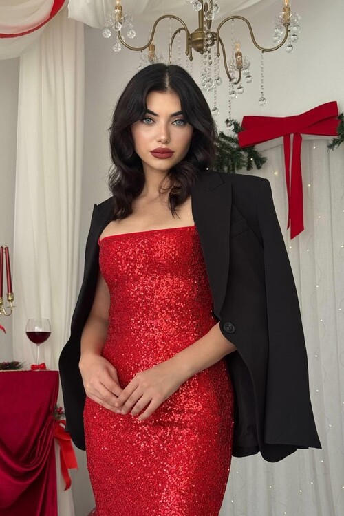 Woxo İp Askılı Elbise