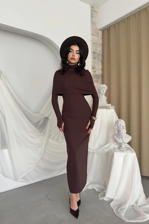 Zaria Pelerin Elbise