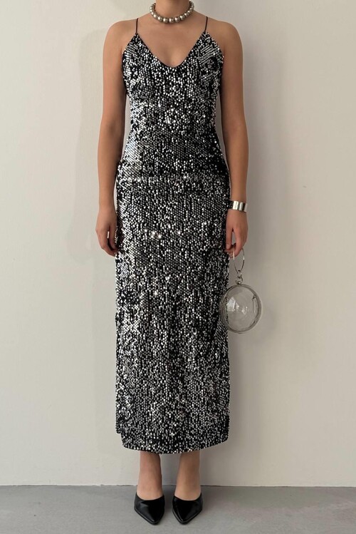 Zexa Sırt Detaylı Elbise