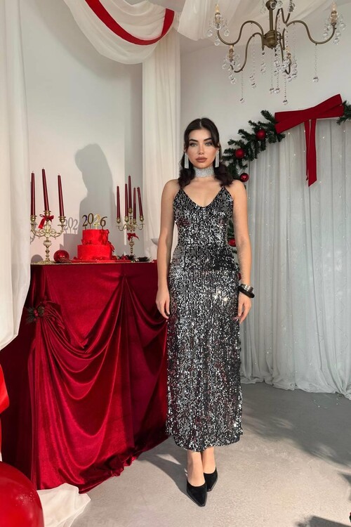 Zexa Sırt Detaylı Elbise