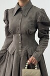 Burne Mini Elbise