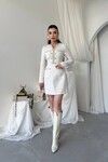 Cernas Cep Detaylı Elbise