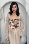Elfi Dress with Floral Details