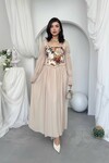 Elfi Dress with Floral Details