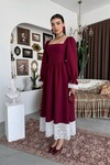 Huyno Dantel Detaylı Elbise