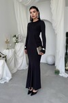 June Büzgü Detaylı Elbise