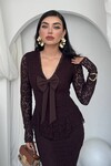 Kerna Bow-Detail Dress
