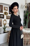 Loks Midi Elbise