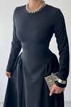 Loks Midi Elbise