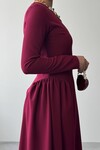 Loks Midi Elbise