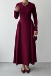 Loks Midi Elbise