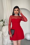 Nessa Transparan Elbise