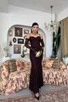 Rense İp Askı Detaylı Elbise