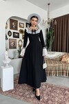 Ruyn Broş Detaylı Elbise