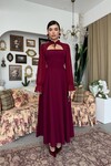 Wome Pelerin Detaylı Elbise