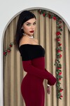Leonidas Madonna collar dress