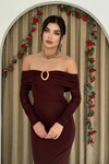 Maca Strapless Dress