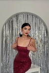 Woxo İp Askılı Elbise