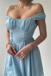 Aria Gathered Strap Dress