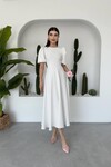 Catania Balloon Sleeve Dress