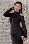 Irvine Off-the-Shoulder Dress
