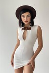 Nadia Kemerli Mini Elbise