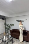 Arya Straplez Dantel Elbise